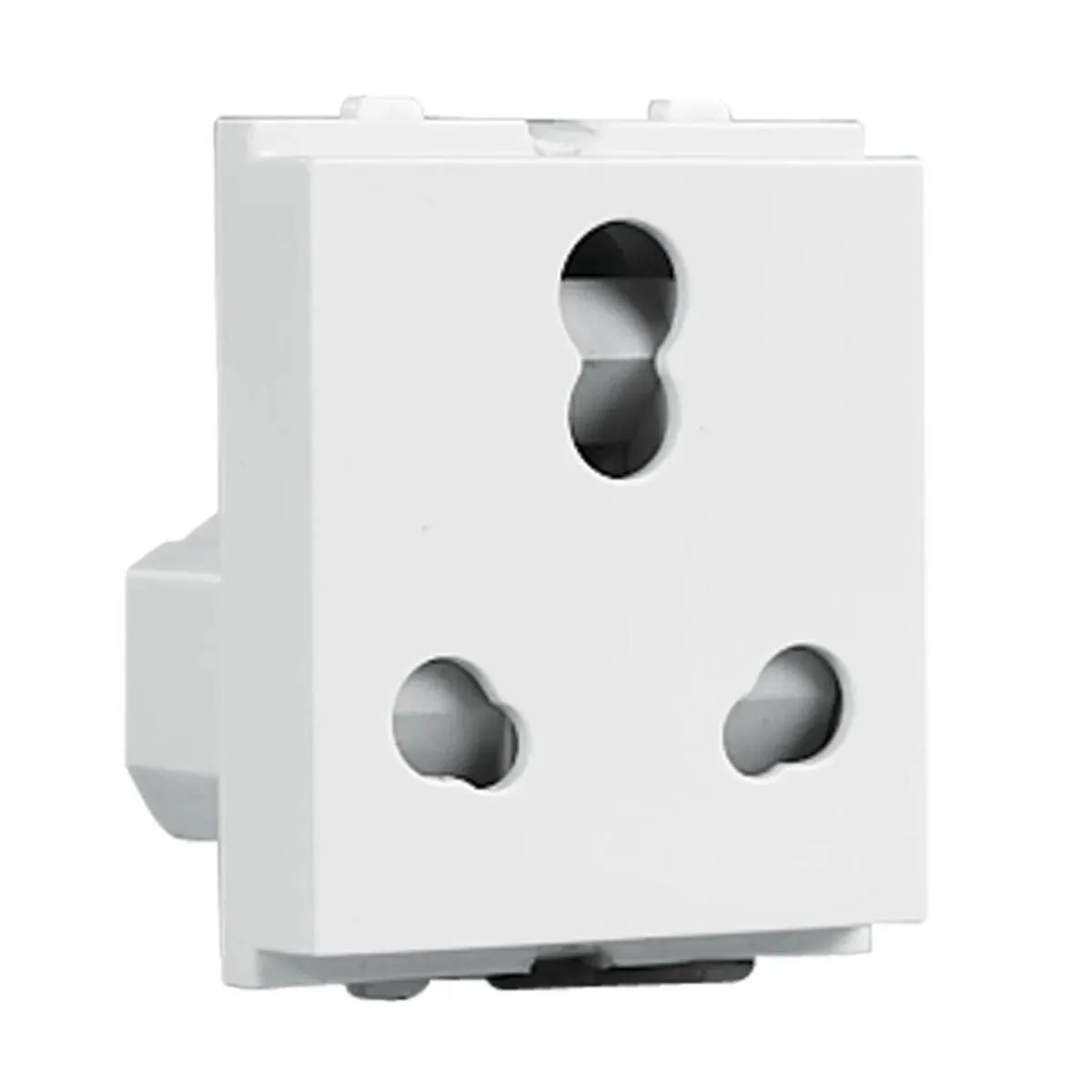 Havells 6 A/16 A 3 Pin shuttered socket with ISI mark Sockets White