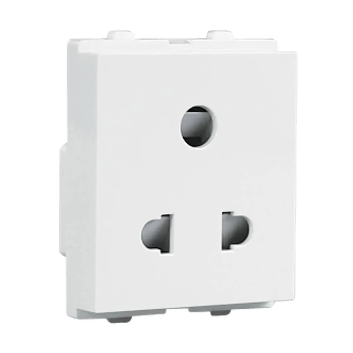 Havells 6 A 3 Pin shuttered socket with ISI marking Sockets White