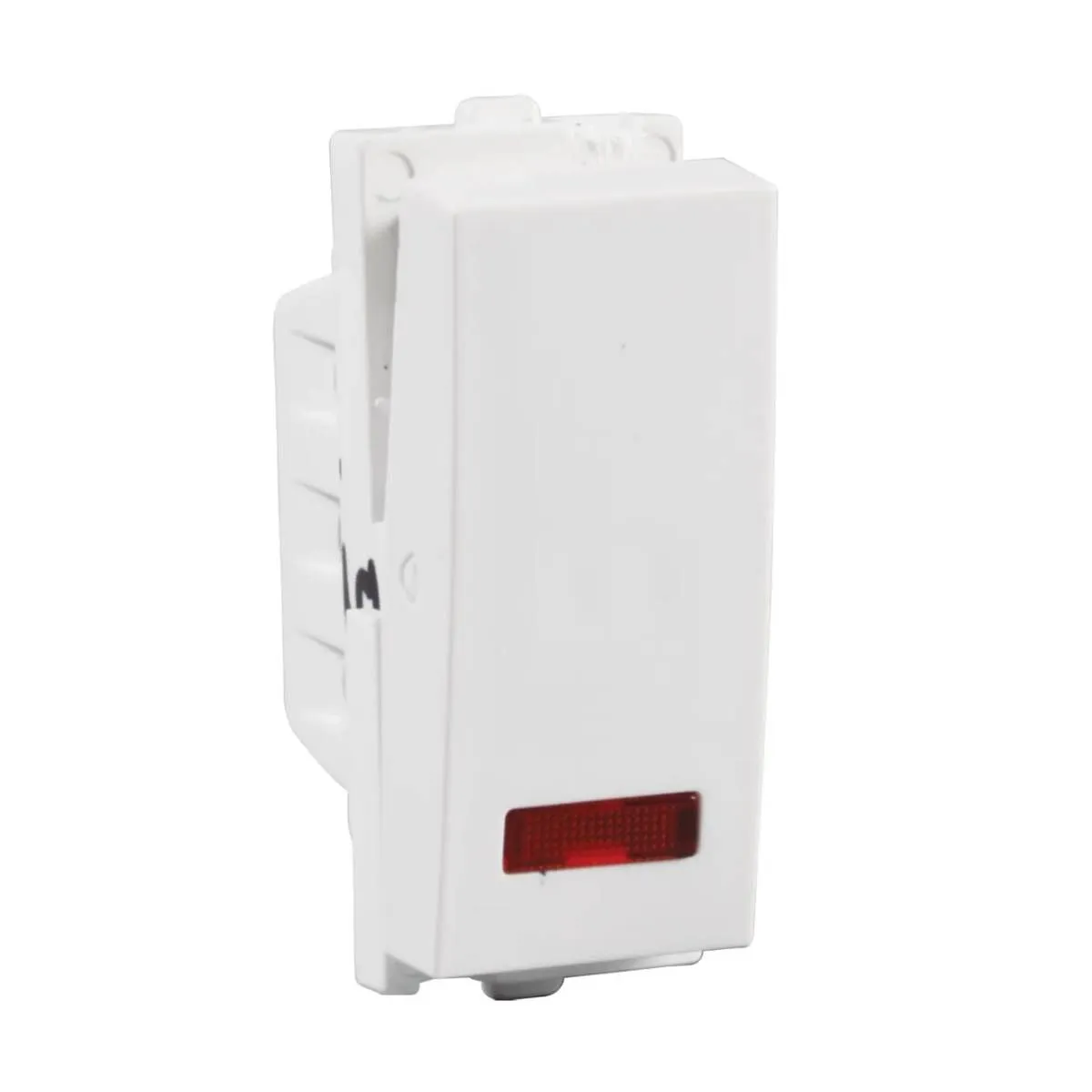 Havells 16 AX One Way Switch with Indicator Verona Switches White