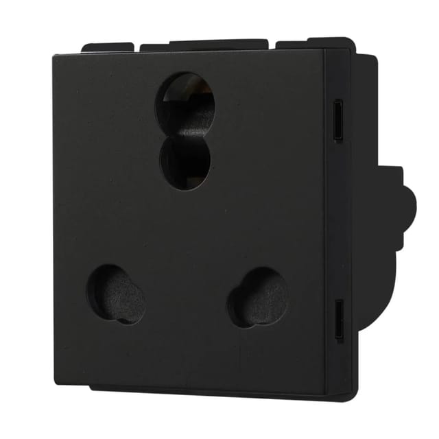 Havells 6 A/16 A Socket Adiva Series - Sockets Black