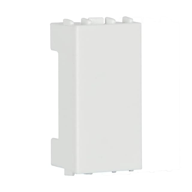Havells 1M Dummy plate Fabio Series - Support Modules White