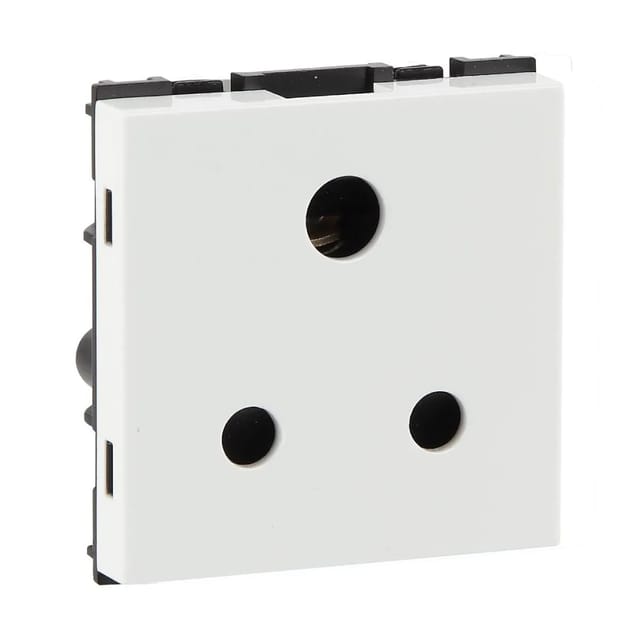 Havells 6 A 3 pin socket Fabio Series - Sockets White
