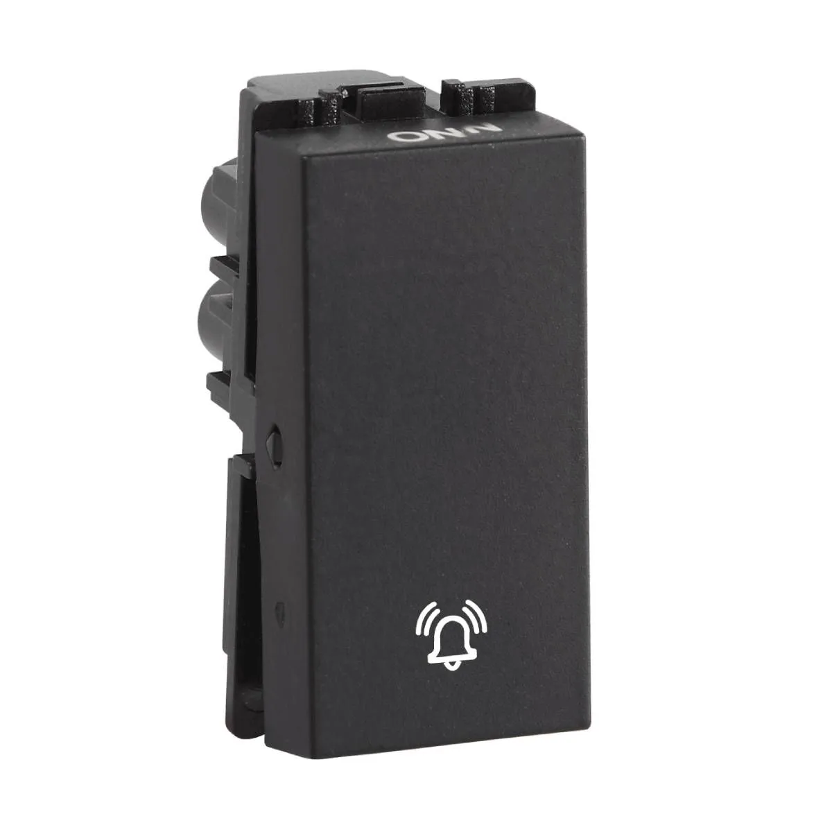 Havells 10 AX Bell push switch Fabio Series - Switches Velvet Black
