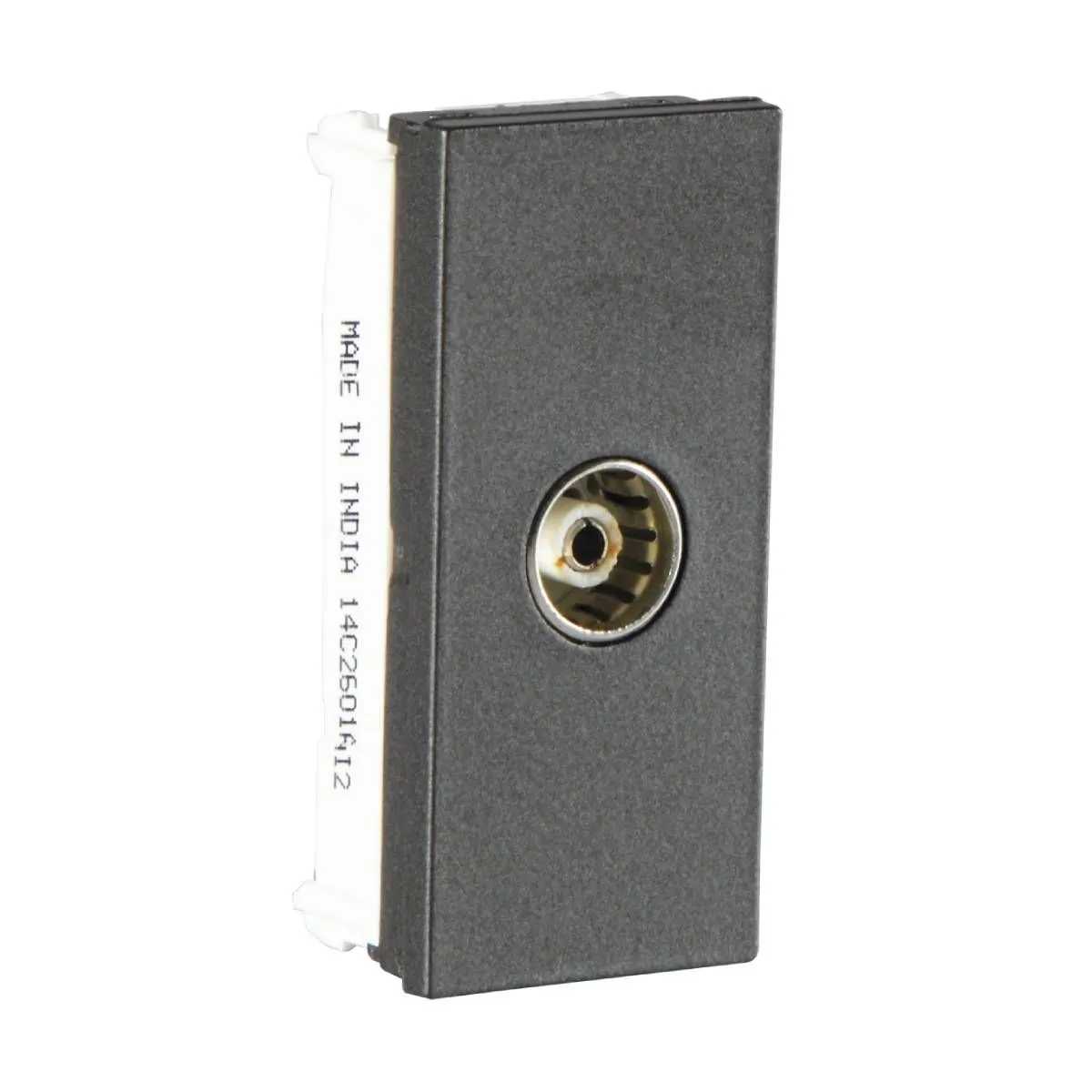 Havells TV Socket -1M  Coral Series - Support Modules White