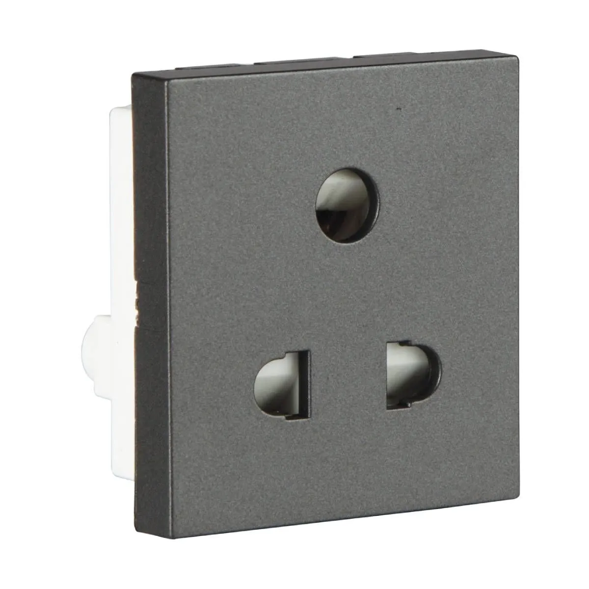 Havells 6 A 3 Pin Shuttered Socket Coral Series - Sockets White