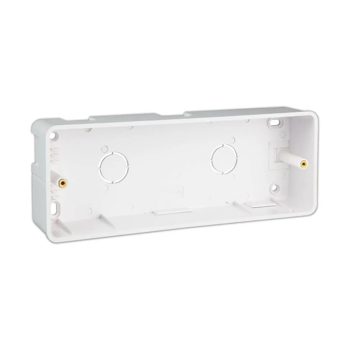 Havells 6 Module (21.4x8.9) cm / (8.4X3.5) Surface Mounting Plastic Boxes for Coral