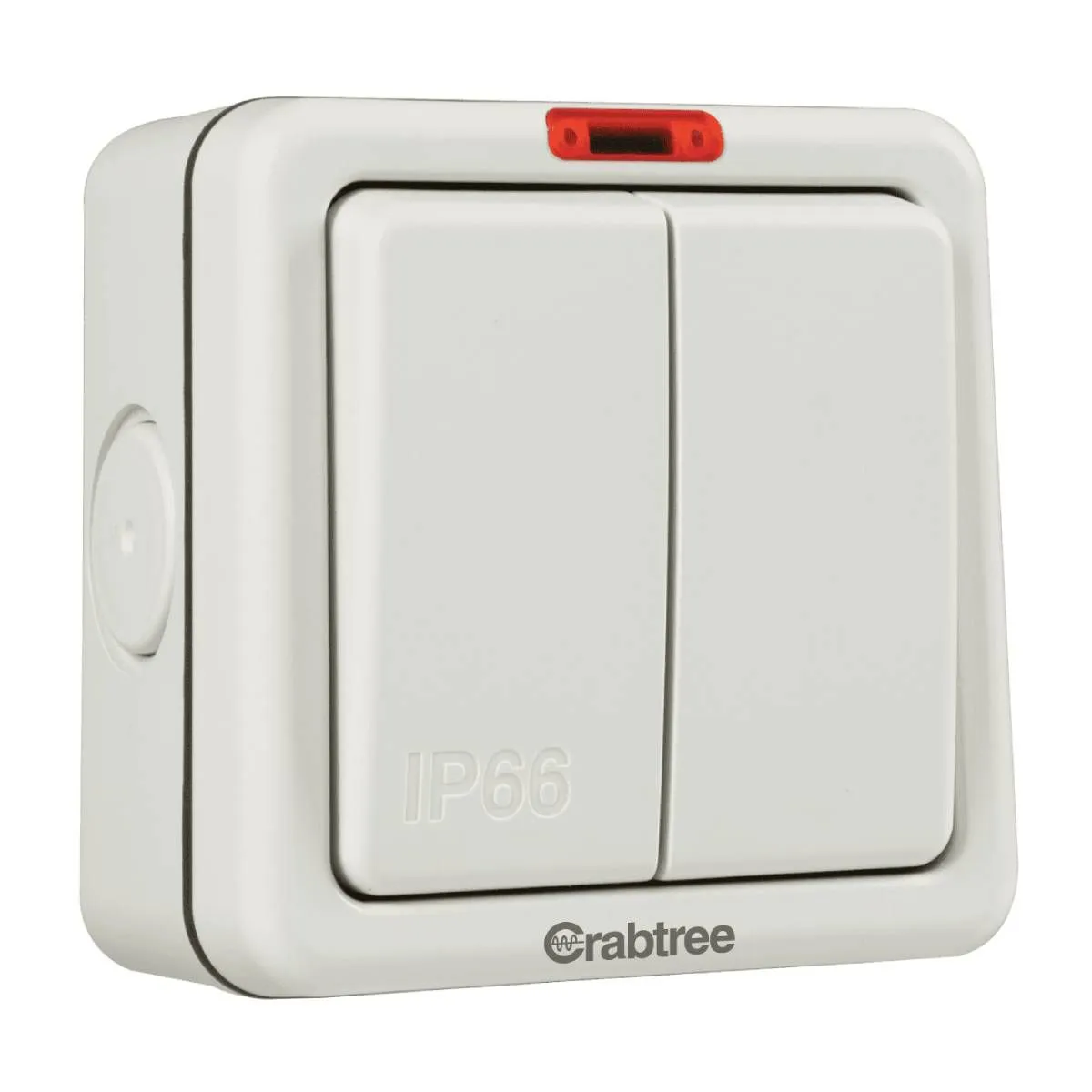 Havells 2 Gang 10 A 2 way with indicator IP66 Switches & Sockets
