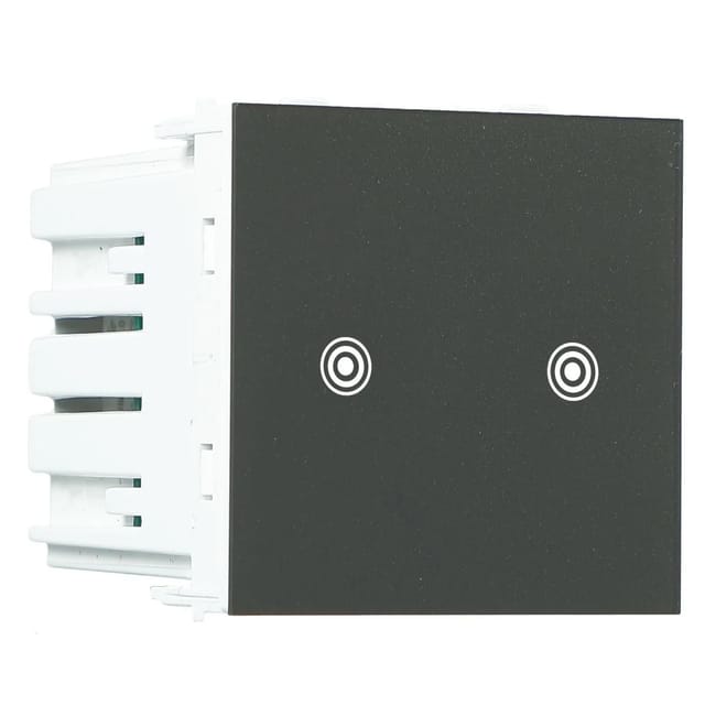 Havells 2 Channel Relay Switch - 2M- New Smart Switches - White Grey