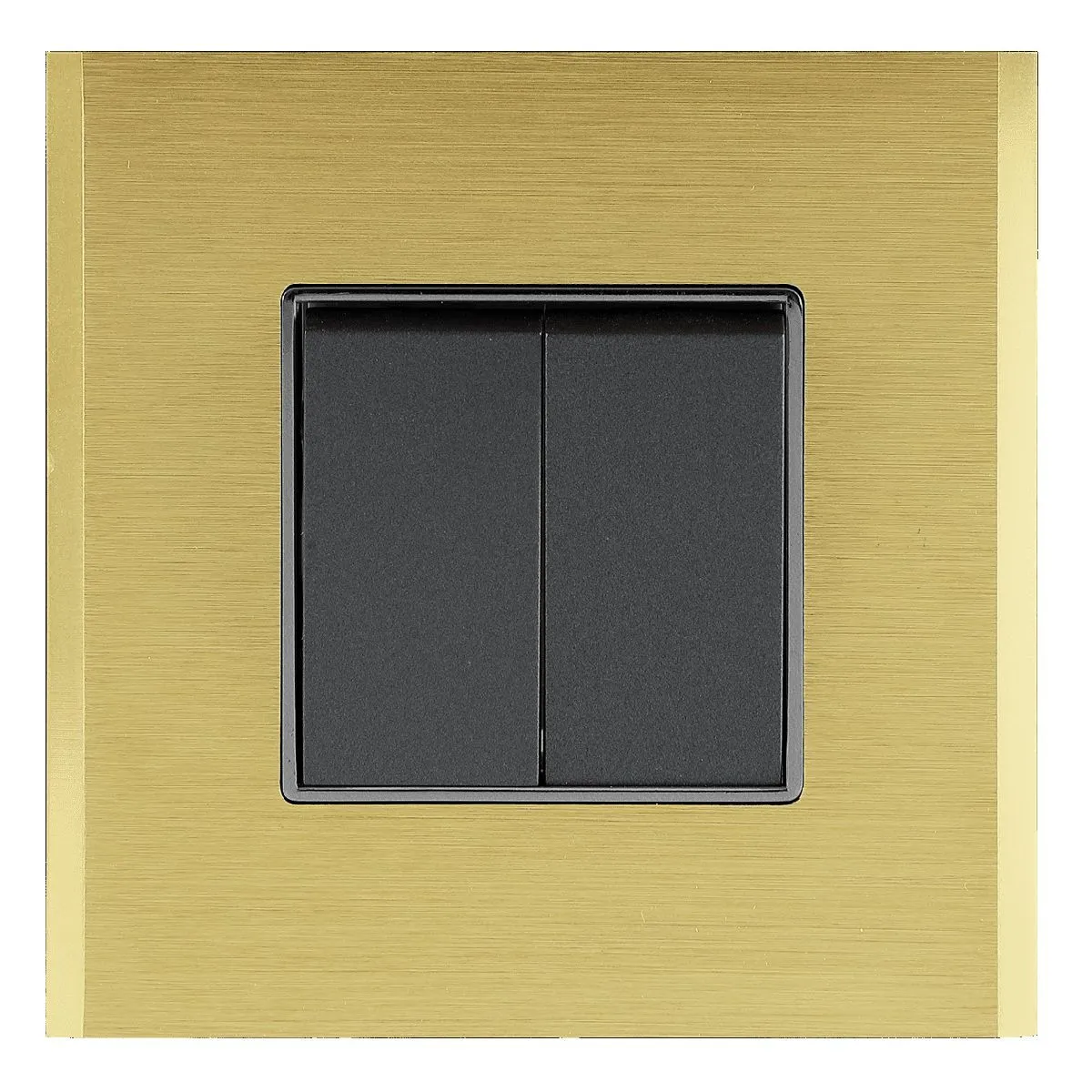 Havells SIGNIA GRANDE - OUTER PLATE SIGNIA GRANDE SERIES - OUTER PLATES Gold Shimmer Metal