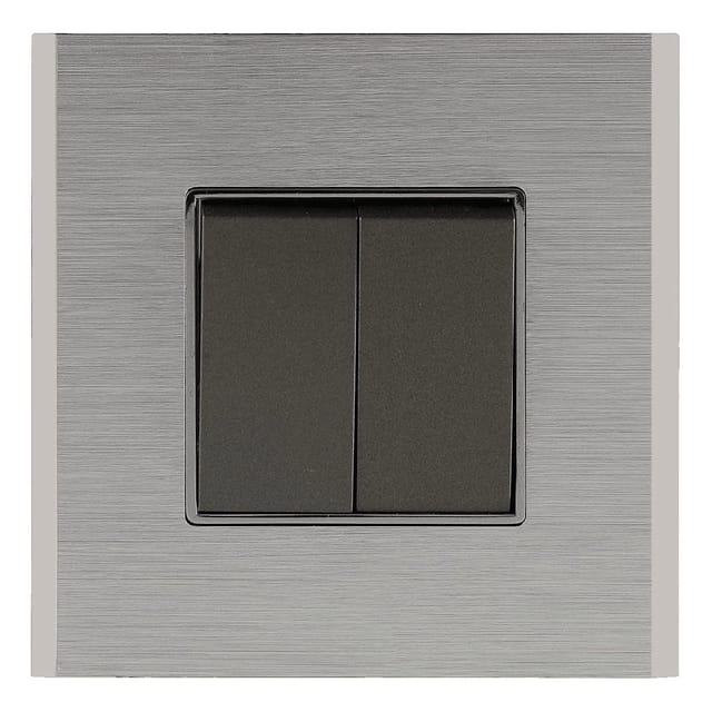 Havells SIGNIA GRANDE - OUTER PLATE SIGNIA GRANDE SERIES - OUTER PLATES Sterling Silver Metal