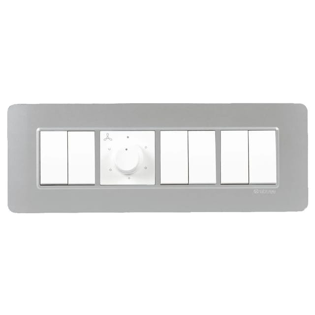 Havells Modular Combined Plates - PC Color Modular Combined Plates - PC Color Silver