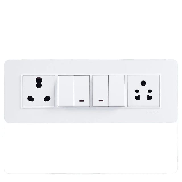 Havells Modular Combined Plates - PC Color Modular Combined Plates - PC Color White