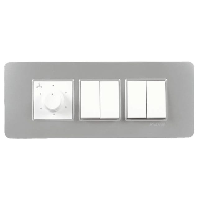 Havells Modular Combined Plates - PC Color Modular Combined Plates - PC Color Silver