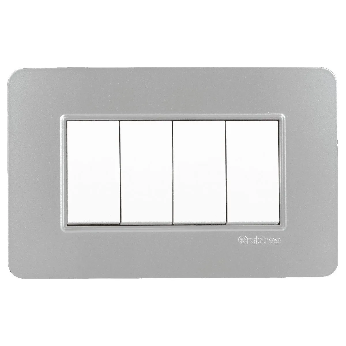 Havells Modular Combined Plates - PC Color Modular Combined Plates - PC Color Silver