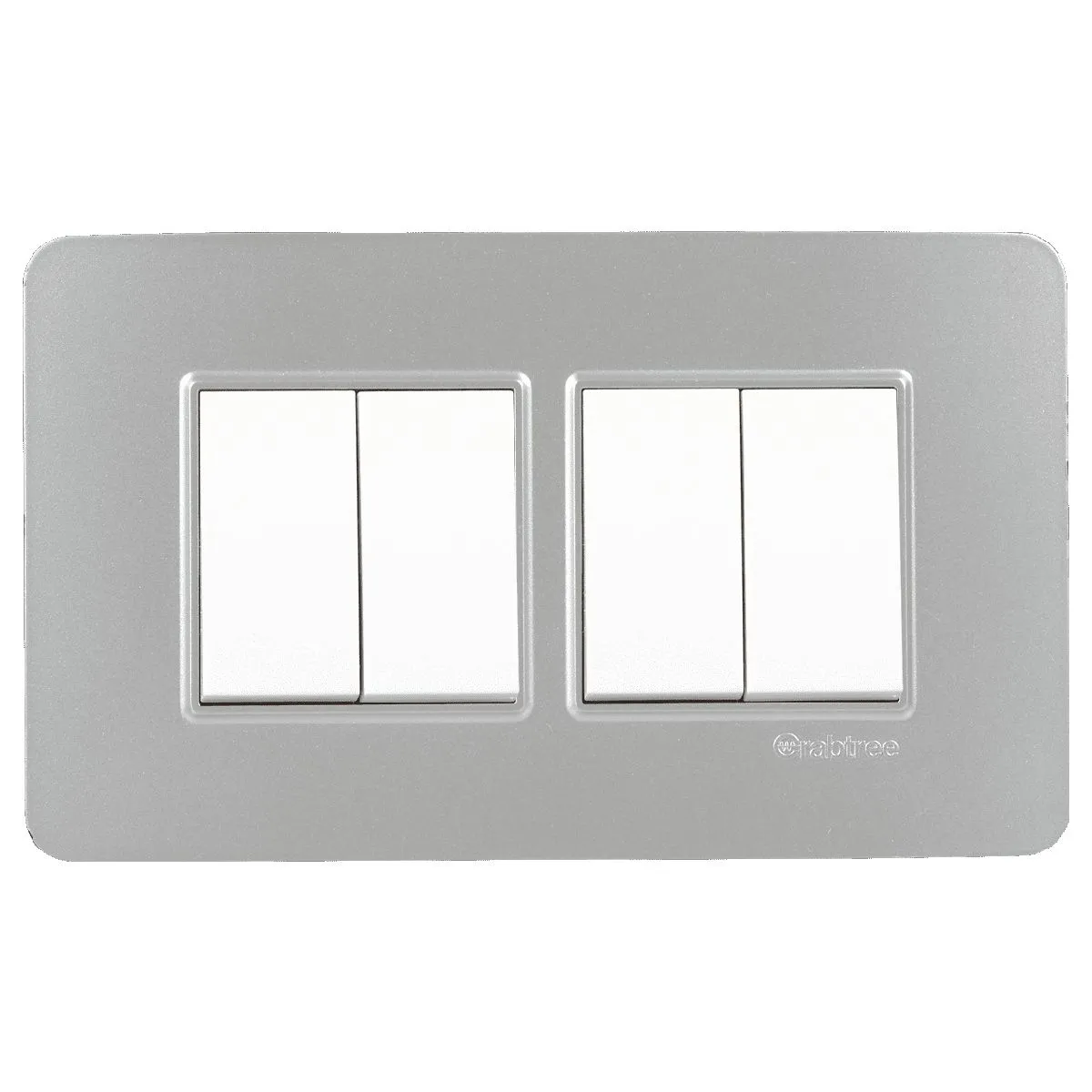 Havells Modular Combined Plates - PC Color Modular Combined Plates - PC Color Silver