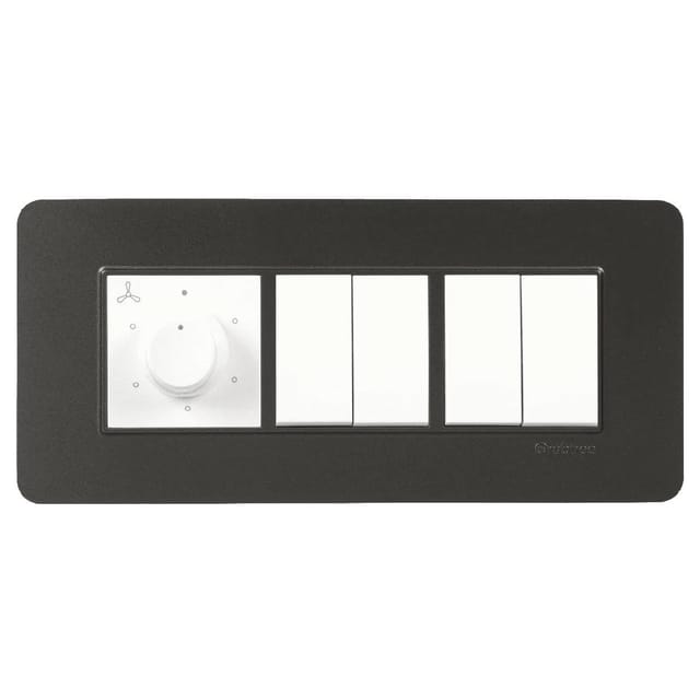 Havells Modular Combined Plates - PC Color Modular Combined Plates - PC Color Grey