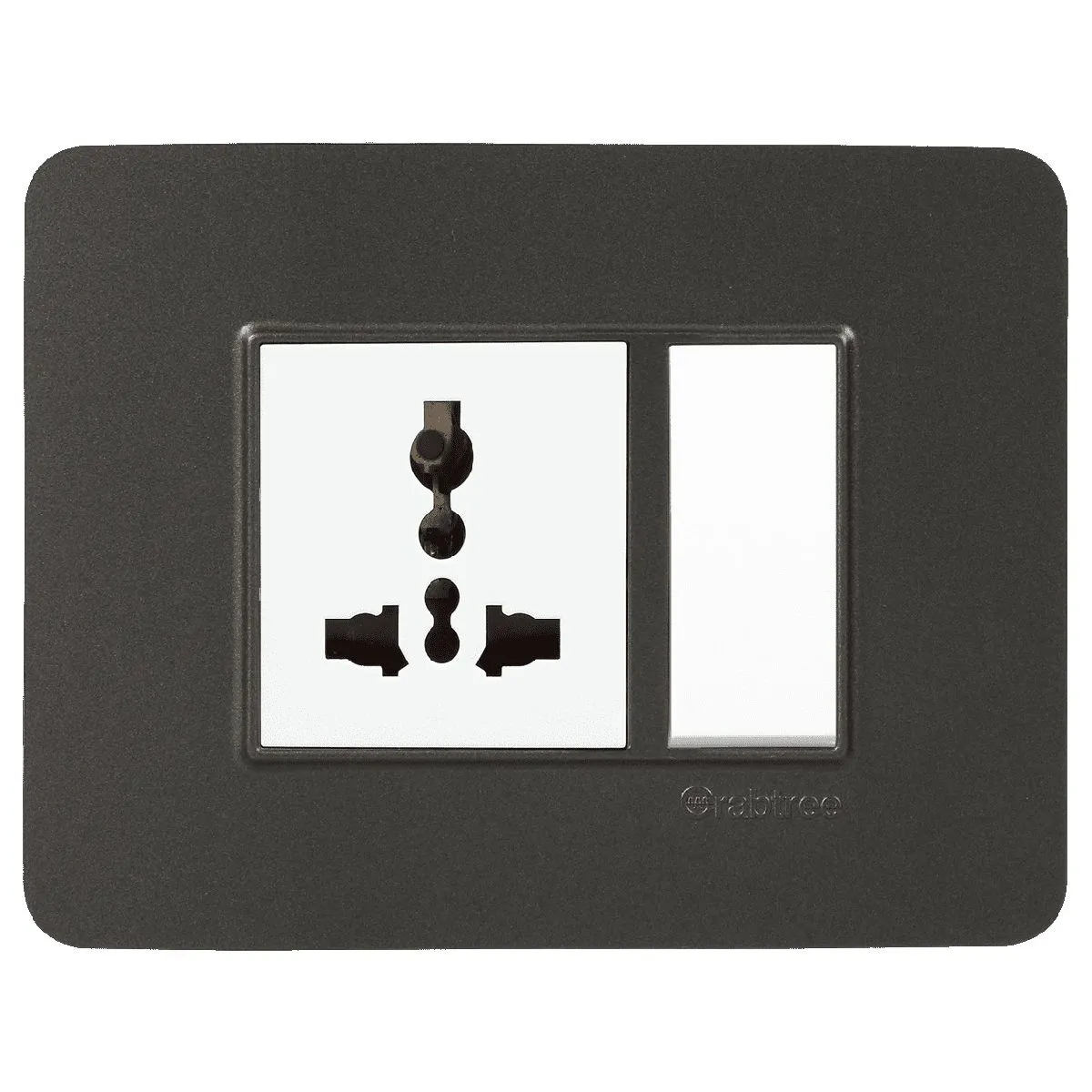 Havells Modular Combined Plates - PC Color Modular Combined Plates - PC Color Grey