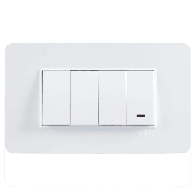 Havells Modular Combined Plates - PC Color Modular Combined Plates - PC Color White
