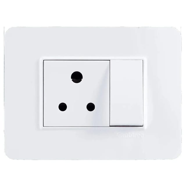 Havells Modular Combined Plates - PC Color Modular Combined Plates - PC Color White