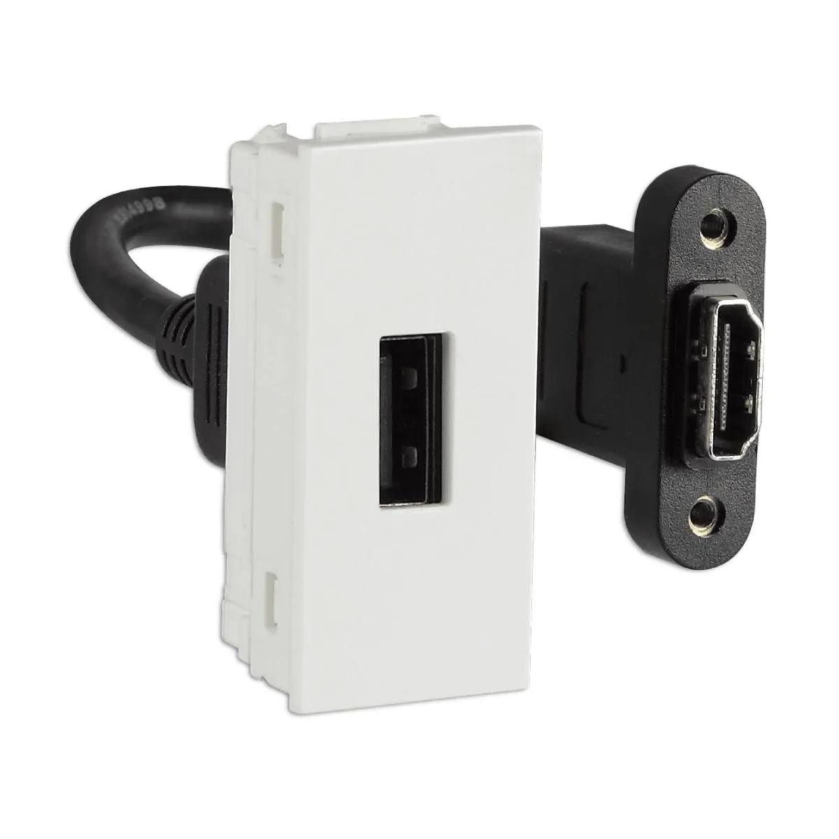 Havells USB Data Socket -1M  Data Communication Socket White
