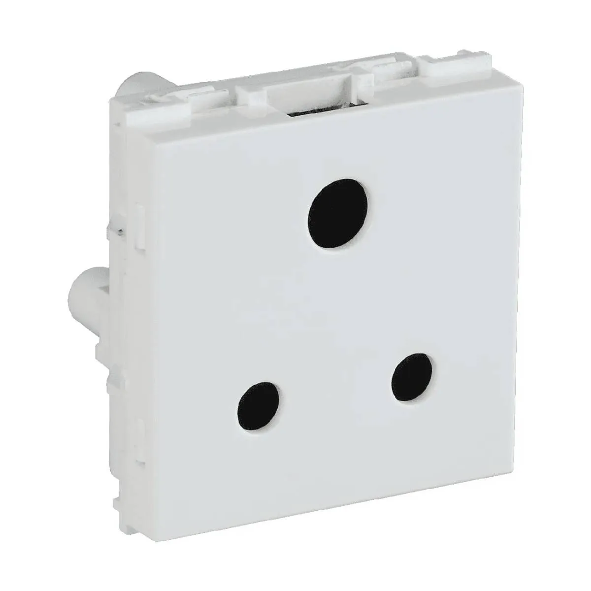 Havells 6 A 3 Pin Shuttered Socket with ISI marking Socket White