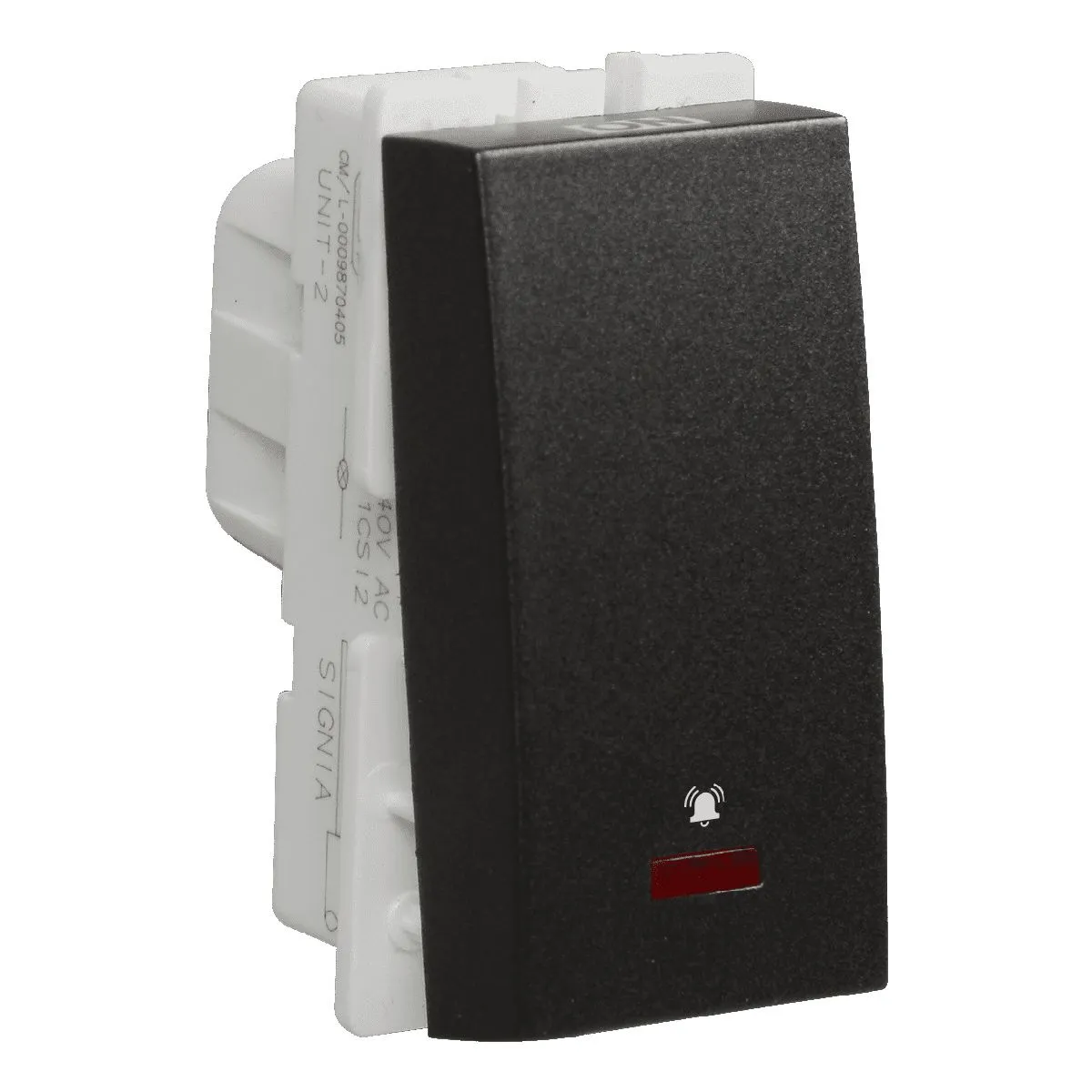 Havells 10 A Bell push switch with indicator Switches Grey