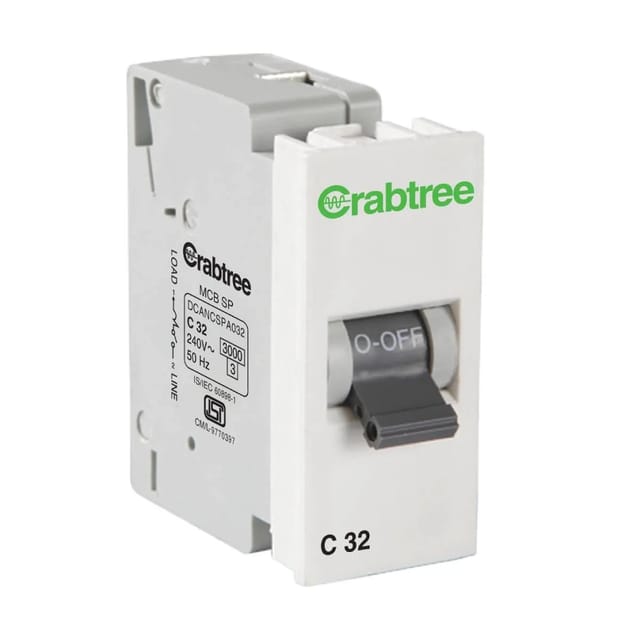Havells 32 A SP C MINI MCB Mini MCB & Motor Starter Chalk White