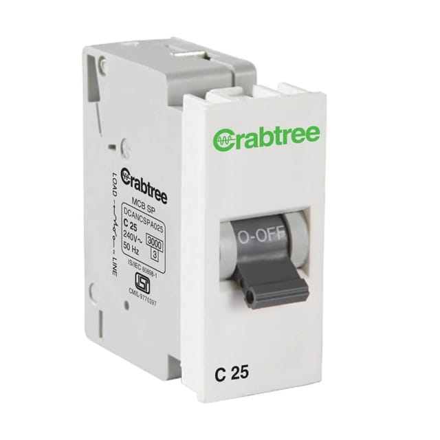Havells 25 A SP C MINI MCB Mini MCB & Motor Starter Chalk White