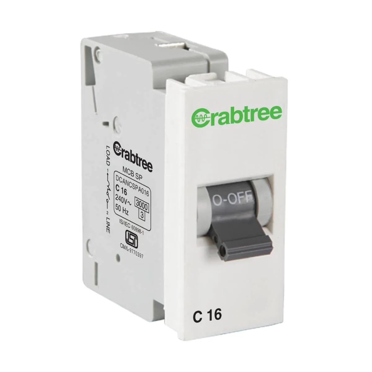 Havells 16 A SP C MINI MCB Mini MCB & Motor Starter Chalk White