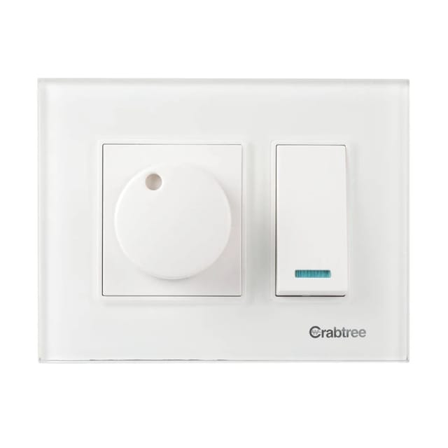 Havells Modular Combined Plates - Glassique 3M Modular Combined Plates - Glassique Artic White