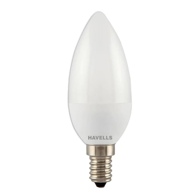 Havells LED Adore 2.8 W E14 WW Candle Lamp Adore LED Candle Lamp