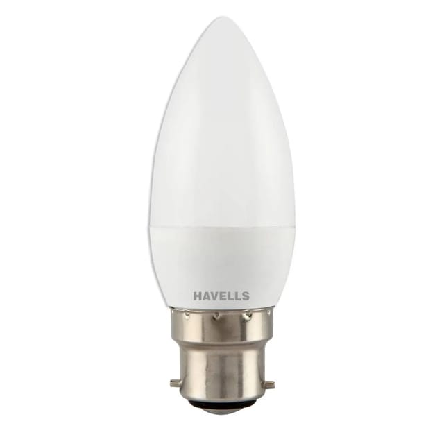 Havells LED Adore 2.8 W B22 WW Candle Lamp Adore LED Candle Lamp