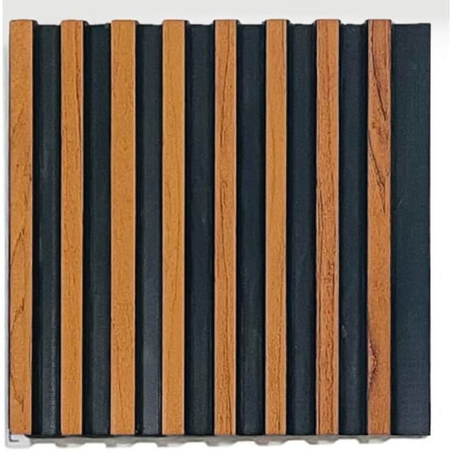 Trinox Decorative Charcoal Louvers IV 902 Text Selection Wall Panel