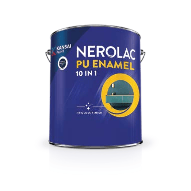 Nerolac Paint PU Enamel 10 in 1 Golden Brown