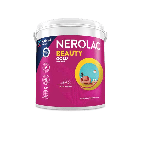 Nerolac Paint Beauty Gold Washable