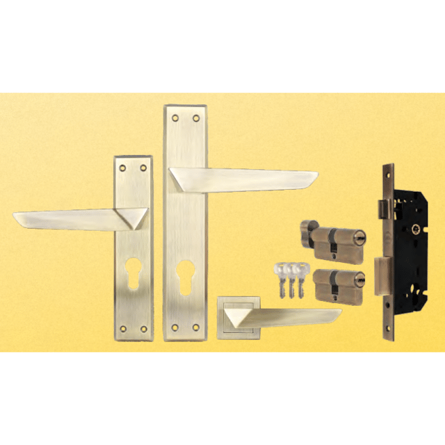 Yale YMCS21-8P-(__)-5050-DC-AB Mortise Combo Series