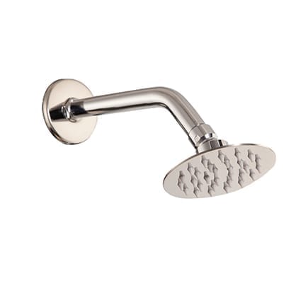 Hindware Ultra Thin Shower 100 mm with 225 mm Arm-Round
