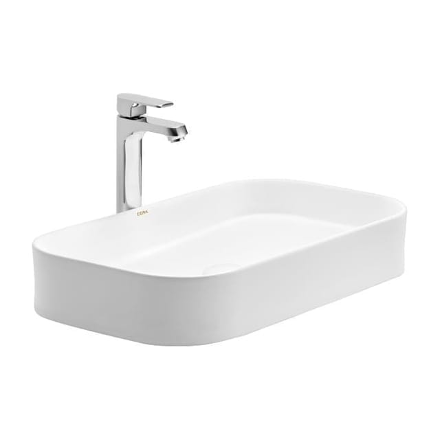 Cera CATMAX TABLE TOP WASH BASIN SNOW WHITE