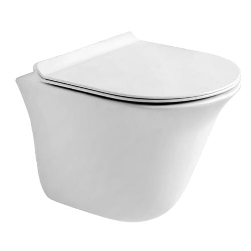 Grotto Ryan Wall Hung Toilet Seat Without Bidet Function & UF Seat Cover