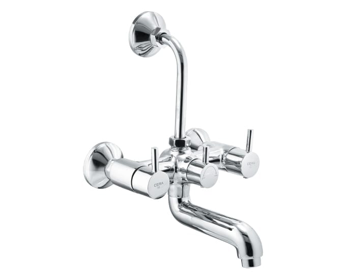 Cera Fountain Wall mixer with bend pipe for overhead shower