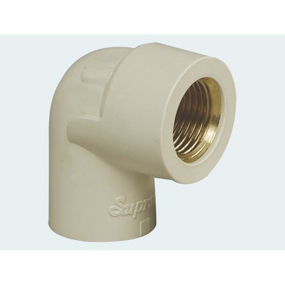 Supreme FemaleThreaded Elbow (Brass)