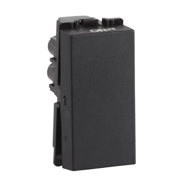 Havells 10 AX One way switch Fabio Series - Switches Velvet Black