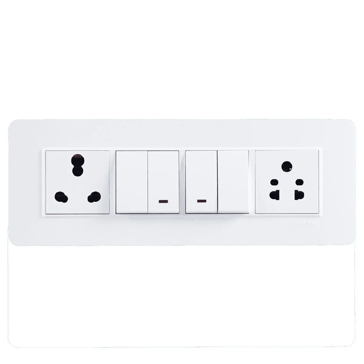 Havells Modular Combined Plates - PC Color Modular Combined Plates - PC Color White
