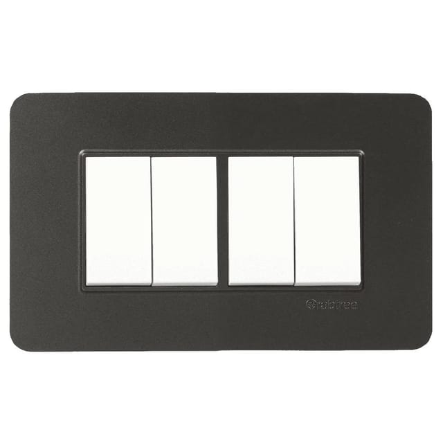 Havells Modular Combined Plates - PC Color Modular Combined Plates - PC Color Grey