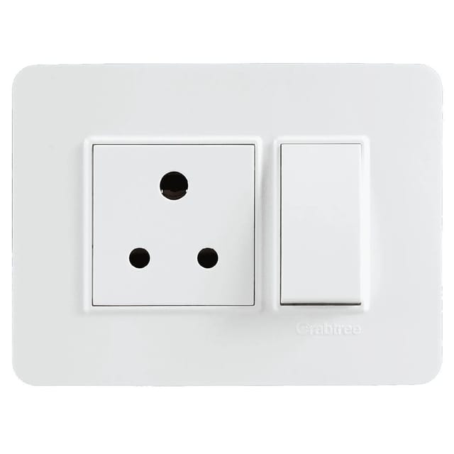 Havells Modular Combined Plates - PC Color Modular Combined Plates - PC Color White