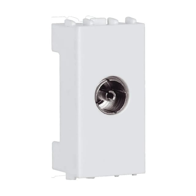 Havells TV Socket -1M Signia Support Modules white