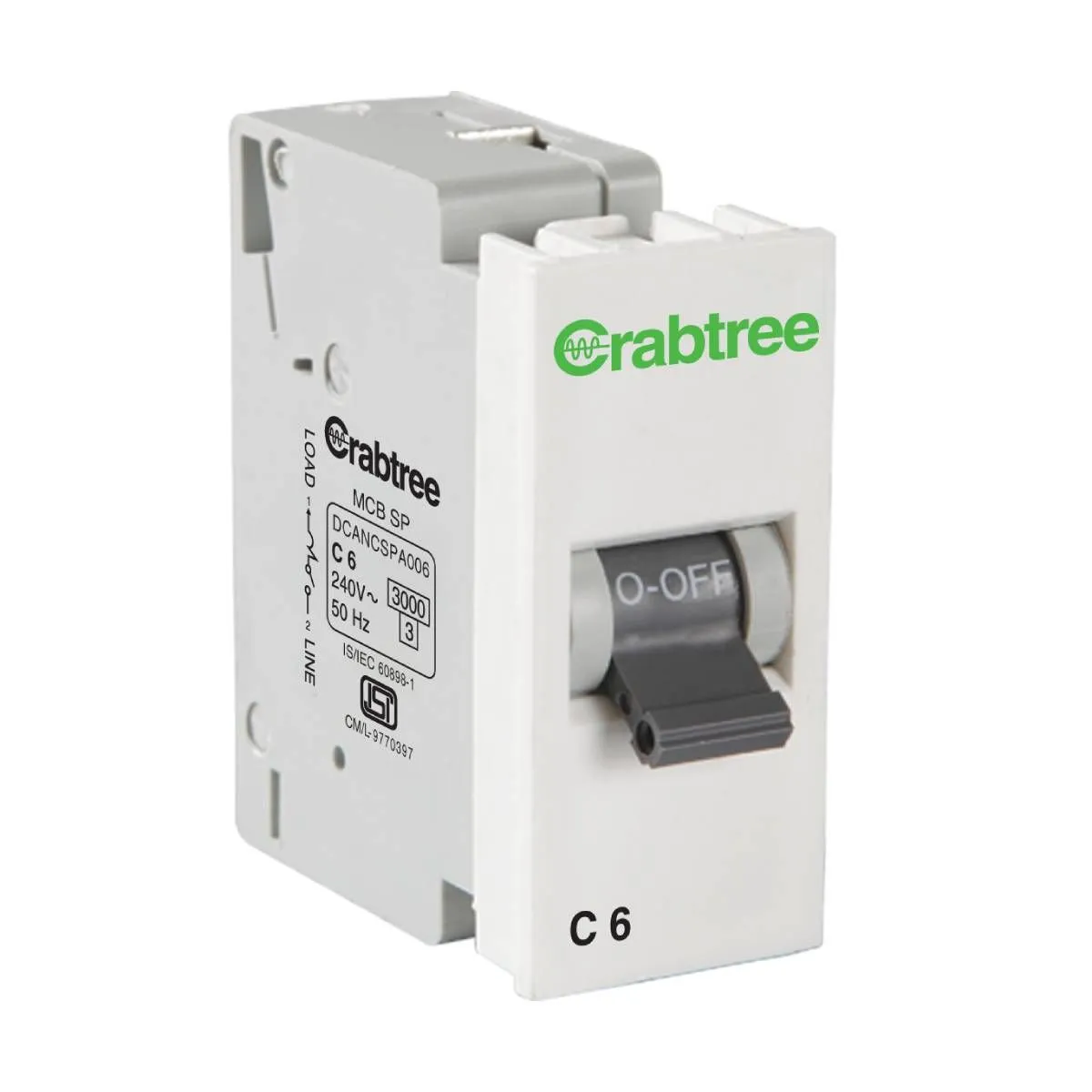 Havells 6 A SP C MINI MCB Mini MCB & Motor Starter Chalk White