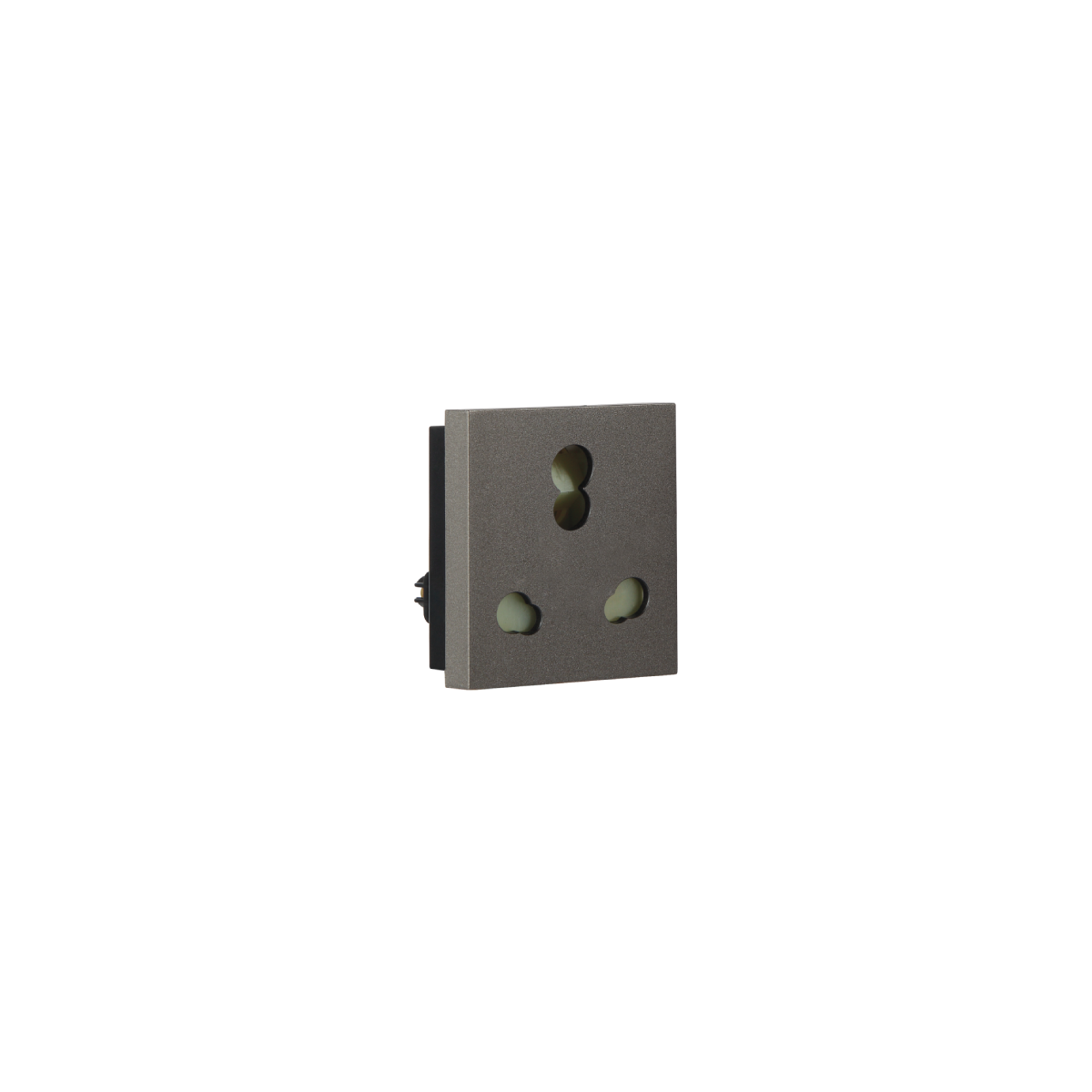 Havells 6 A/16 A 3 Pin Shuttered Socket with ISI Athena Sockets Grey