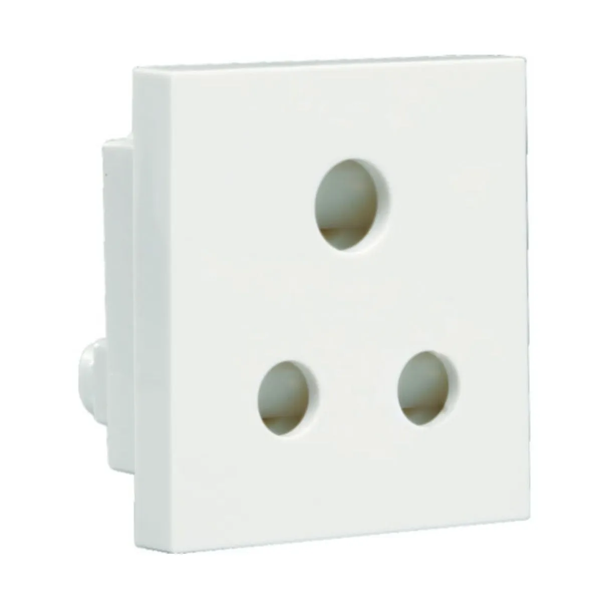 Havells 6 A 3 Pin Shuttered Socket with ISI marking Athena Sockets White