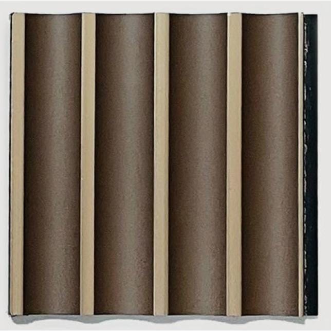 Trinox Decorative Charcoal Louvers IV 930 Text Selection Wall Panel